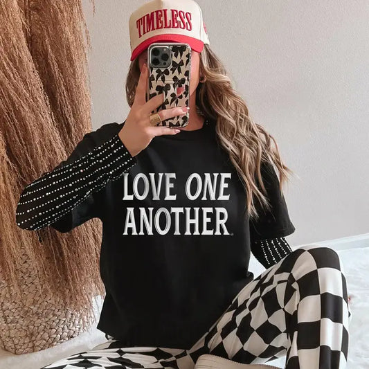 “Love One Another” Black Comfort Colors® T-Shirt