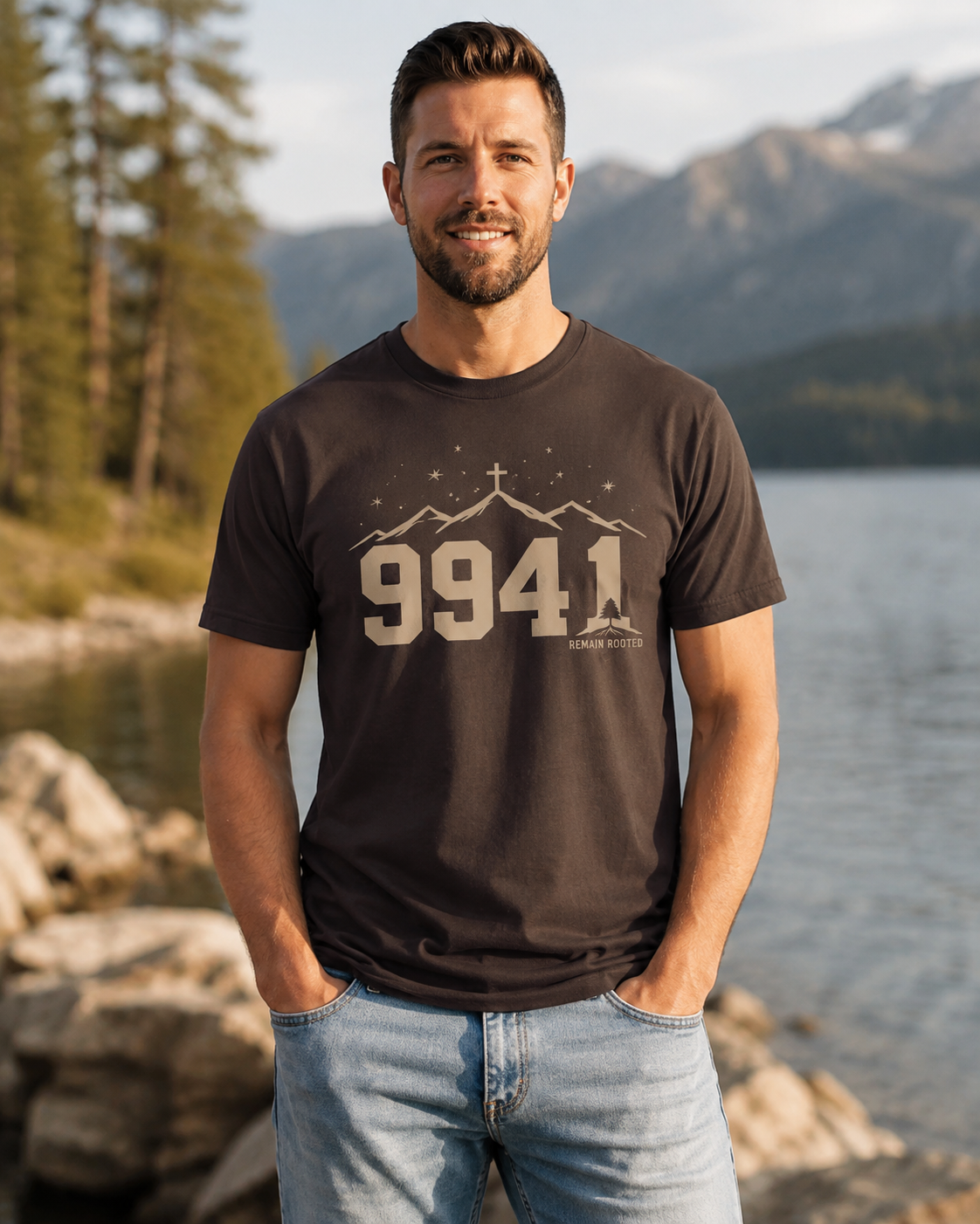 Remain Rooted™ 9941 — The One Tee | Luke 15:4