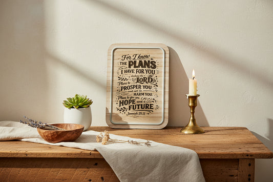 "Hope & A Future” Scripture Nightlight for Kids (Jeremiah 29:11)