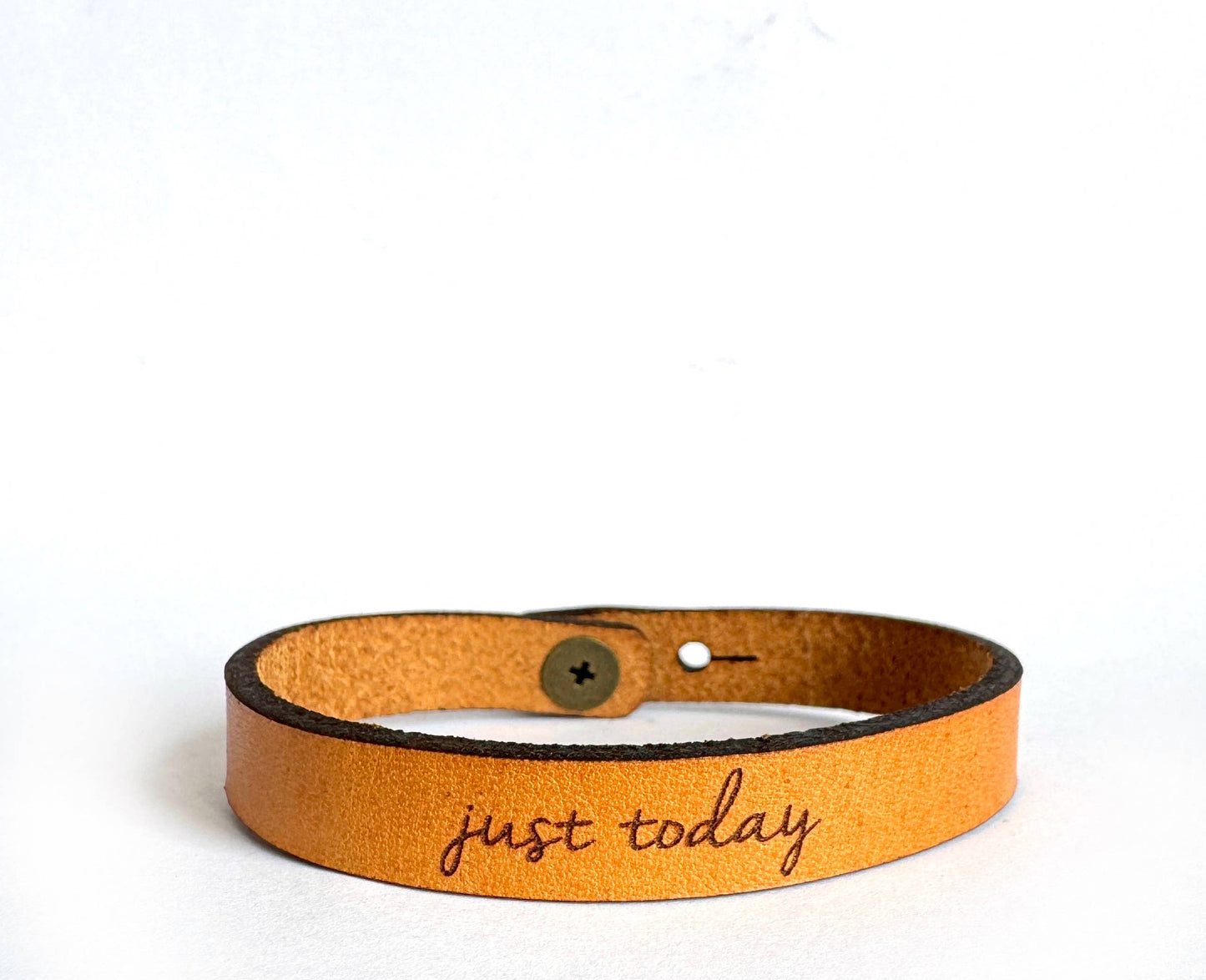Hopeful Thin Leather Bracelet Collection - Encourage 