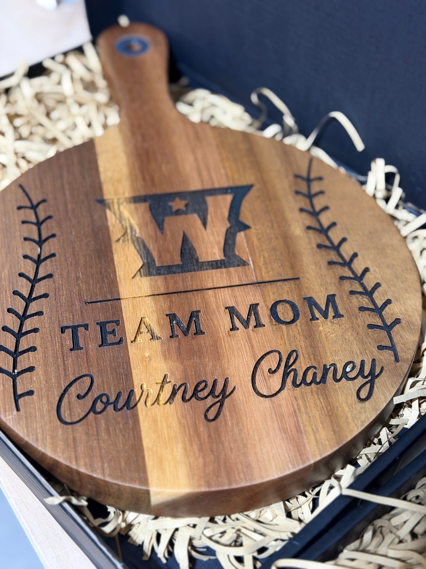 Acacia Wood Cheese Board Gift Set
