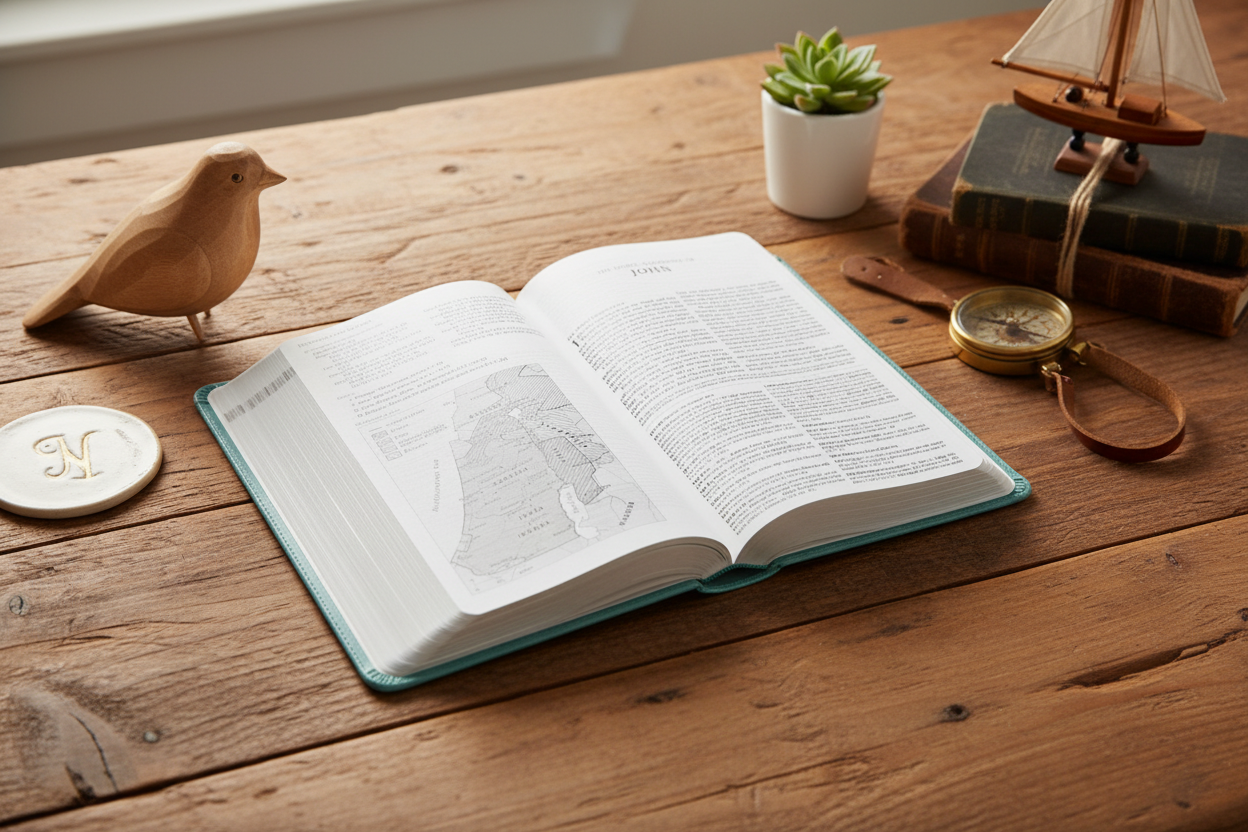 ESV Teen Study Bible - Seaside Blue