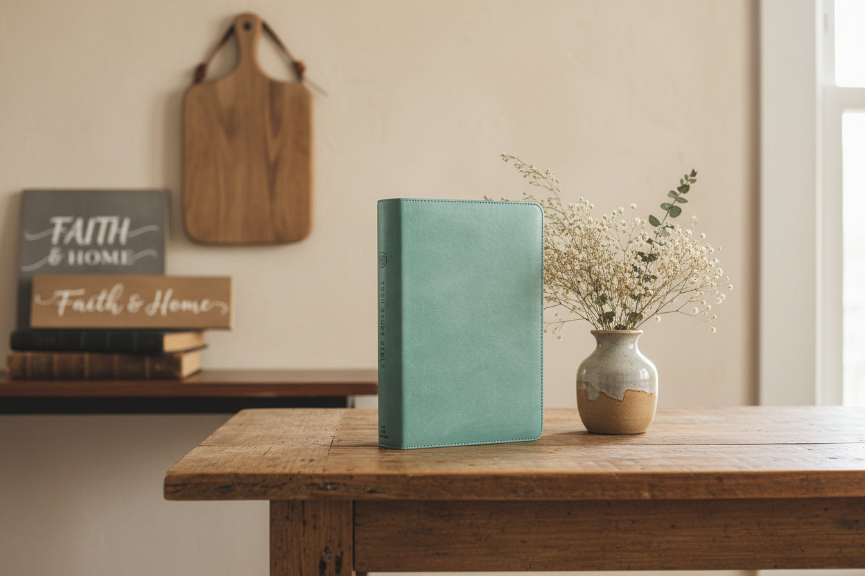 ESV Teen Study Bible - Seaside Blue
