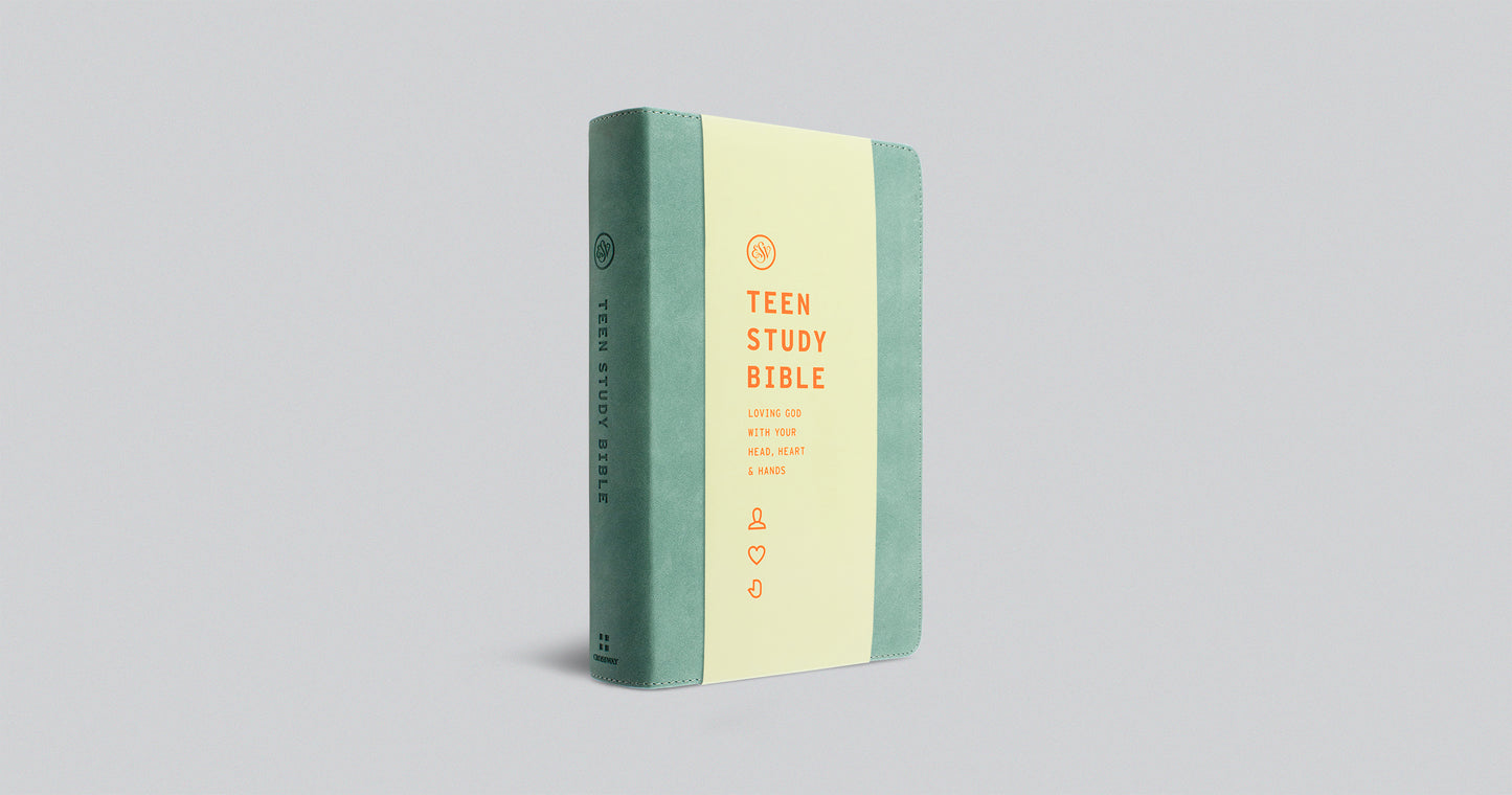 ESV Teen Study Bible - Seaside Blue