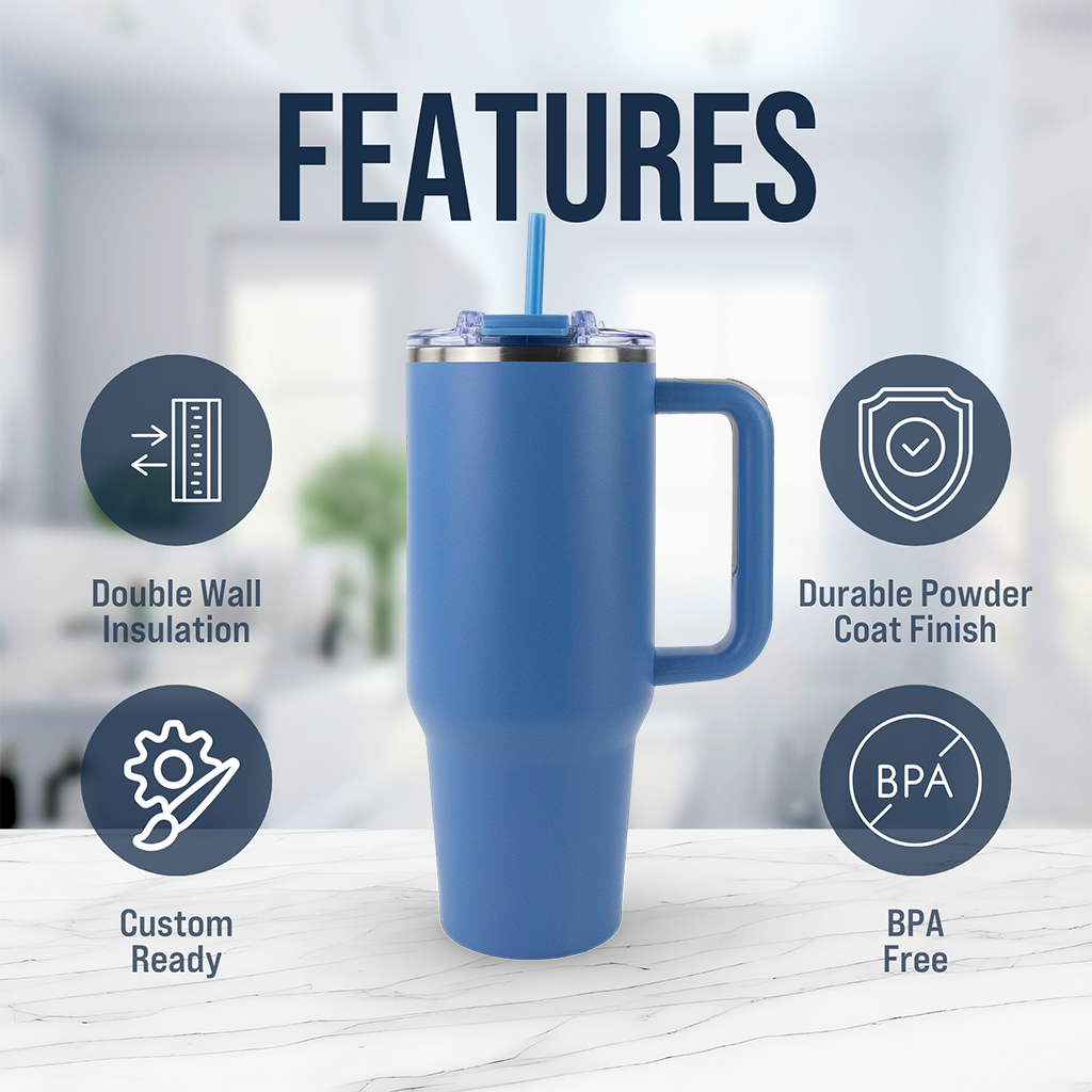 30oz POWDER COATED BIG SWIG TUMBLER