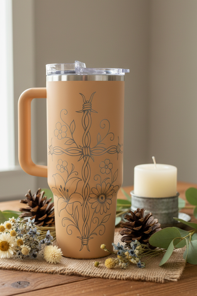 40oz POWDER COATED BIG SWIG TUMBLER