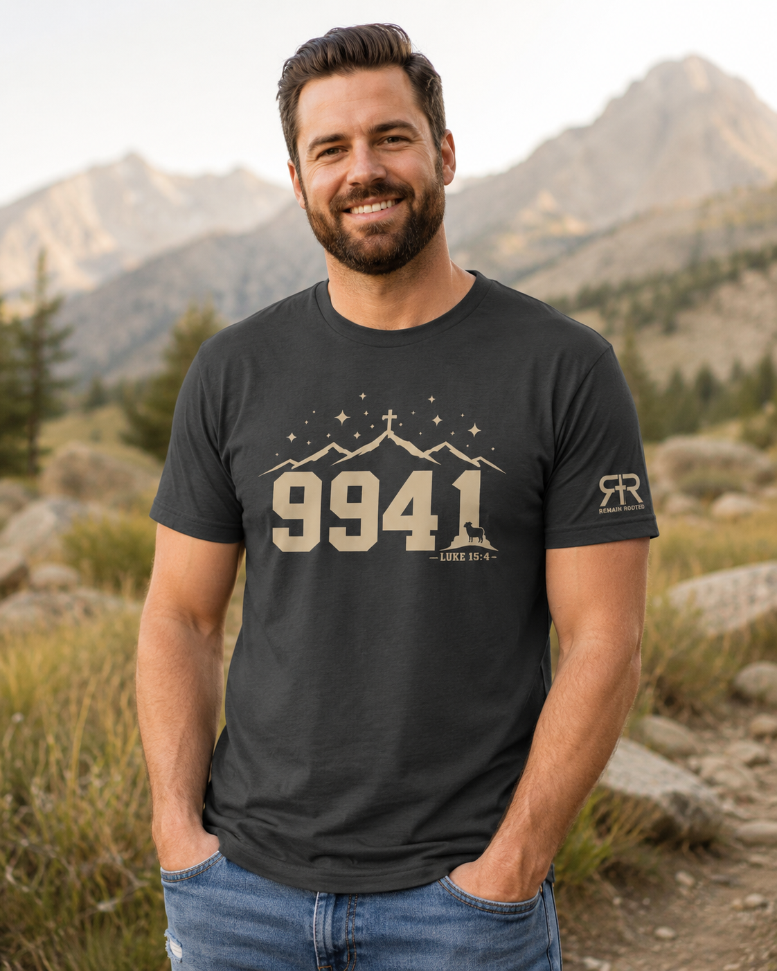 Remain Rooted™ 9941 — The One Tee | Luke 15:4