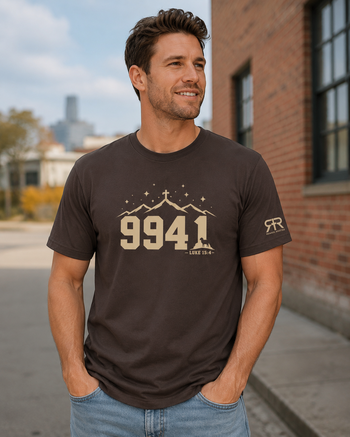Remain Rooted™ 9941 — The One Tee | Luke 15:4