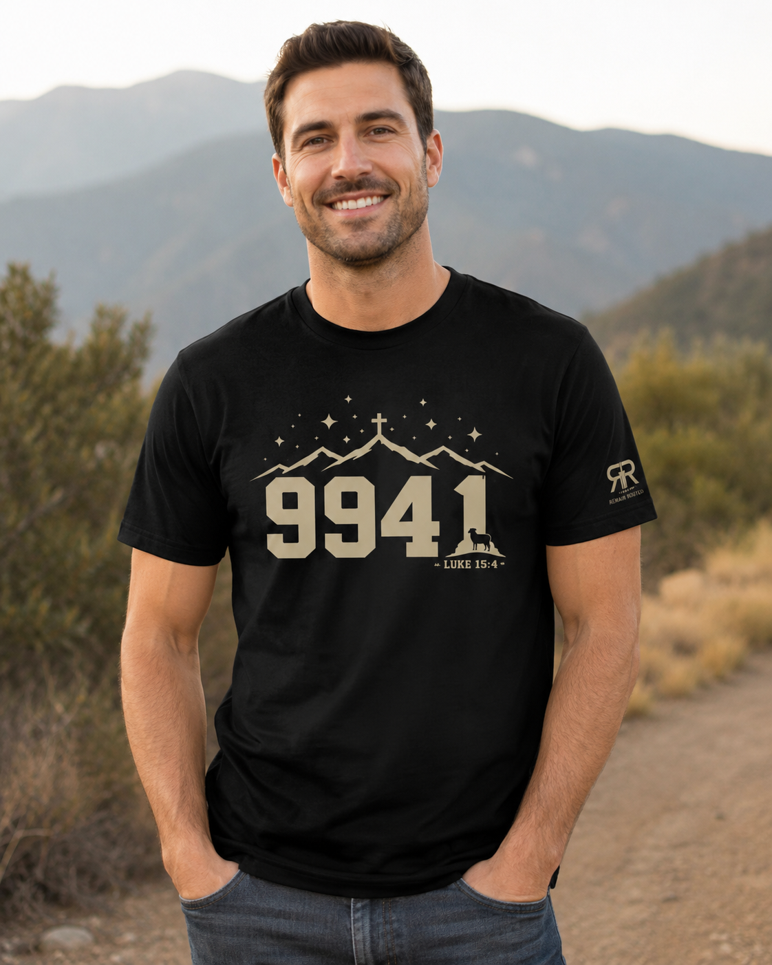 Remain Rooted™ 9941 — The One Tee | Luke 15:4