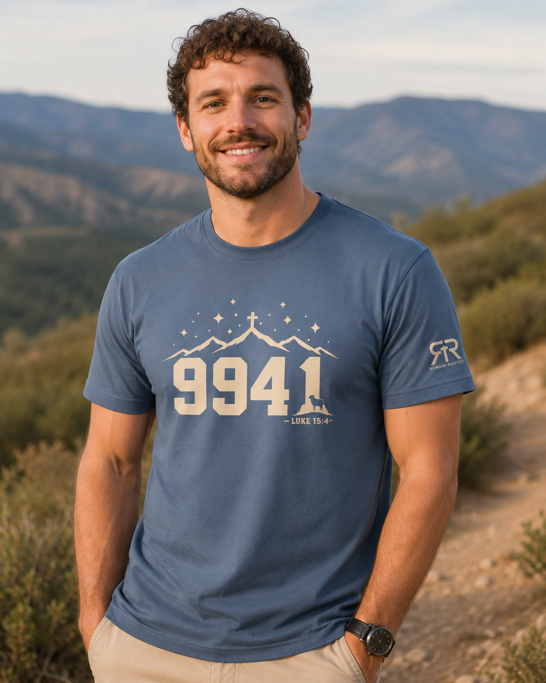 Remain Rooted™ 9941 — The One Tee | Luke 15:4