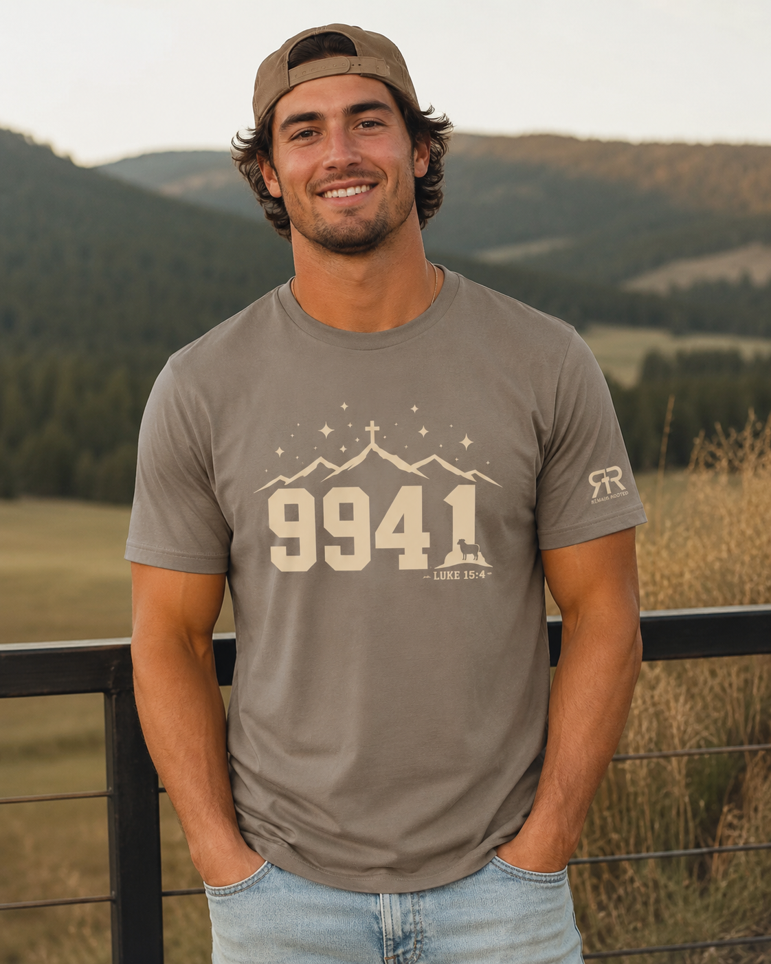 Remain Rooted™ 9941 — The One Tee | Luke 15:4