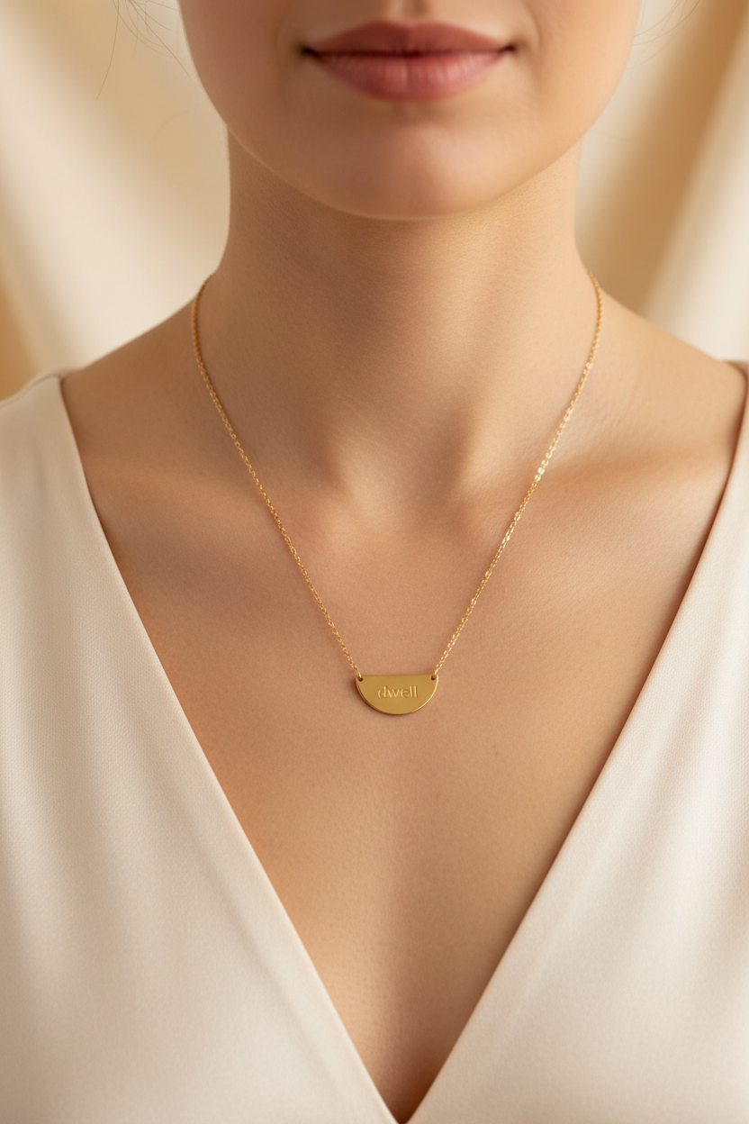 Crescent Dwell Necklace