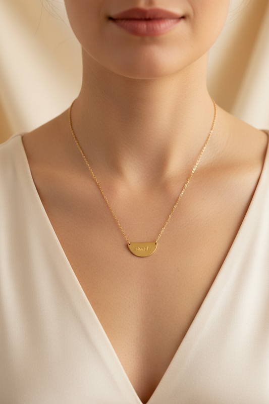 Crescent Dwell Necklace