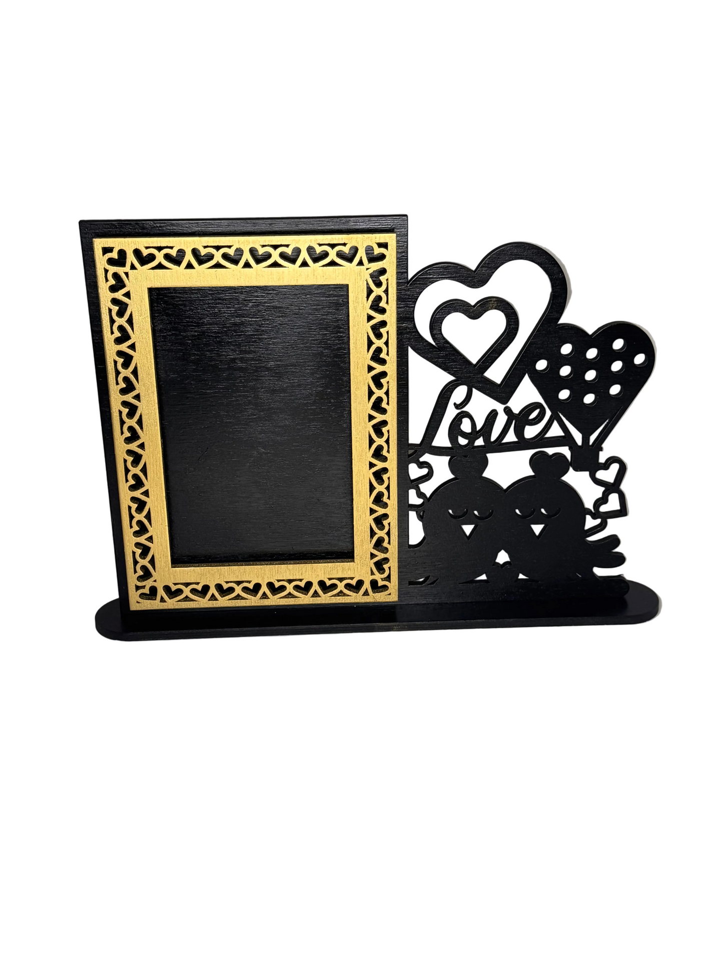 “Lovebirds Forever” 4×6 Keepsake Photo Frame