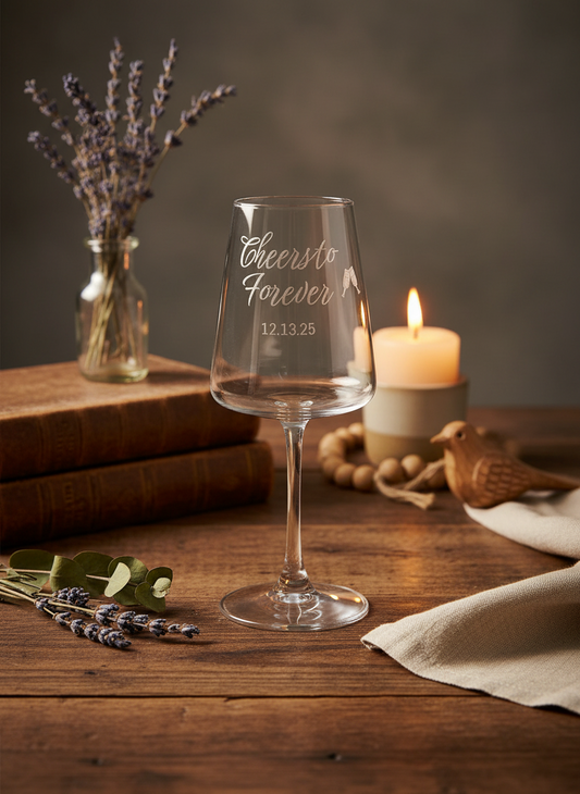 Custom Engraved Wine Glasses – Made to Toast Life’s Moments