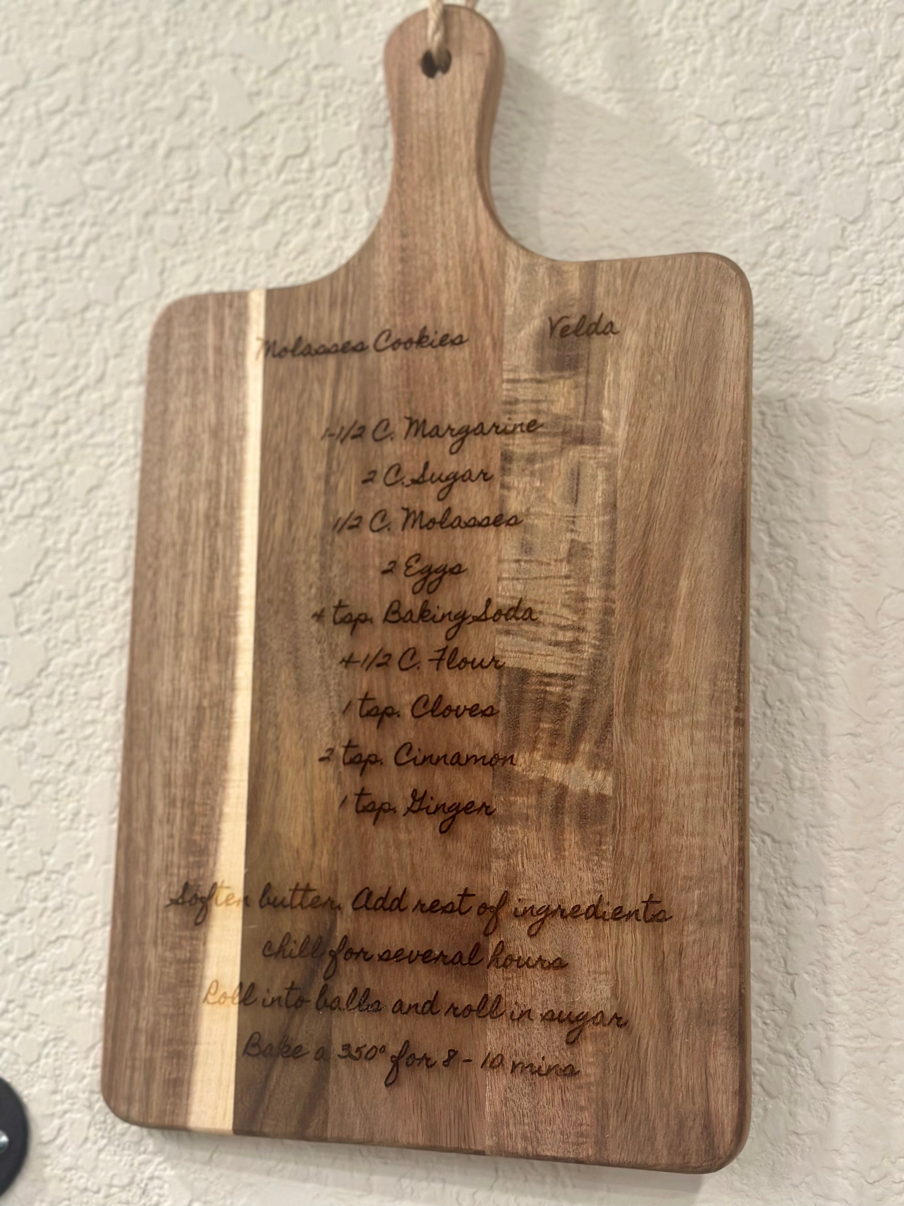 Personalized Cutting Board