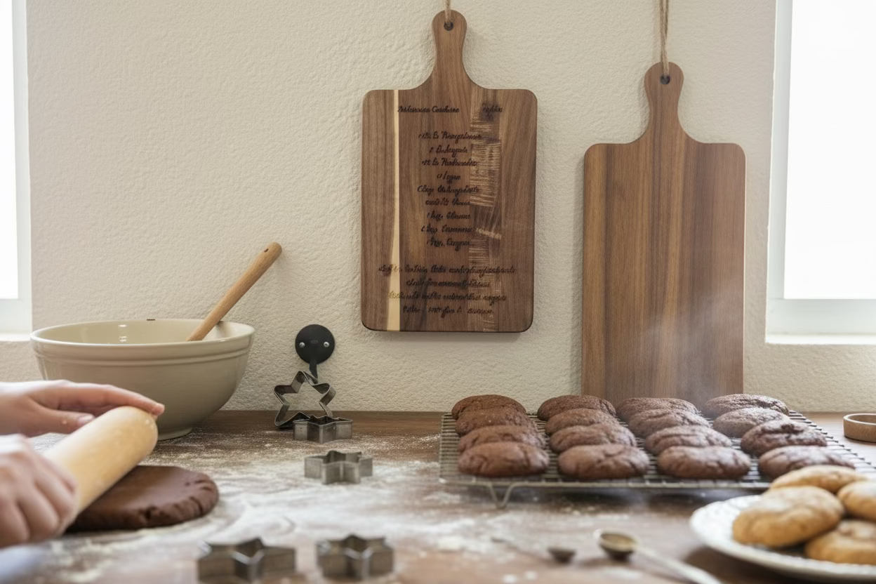 Your Family Recipe, Engraved on a Cutting Board