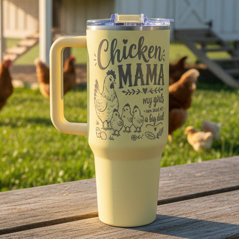 40oz POWDER COATED BIG SWIG TUMBLER