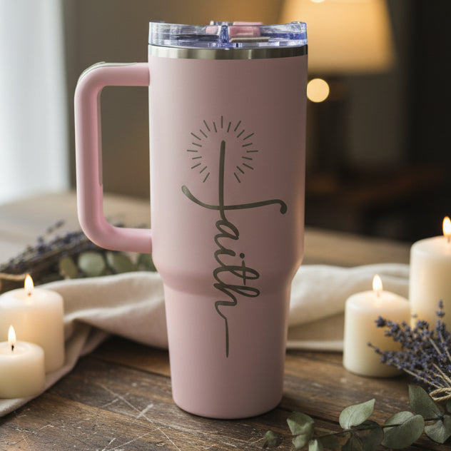 40oz POWDER COATED BIG SWIG TUMBLER
