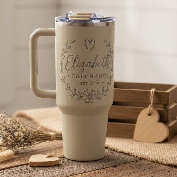 40oz POWDER COATED BIG SWIG TUMBLER
