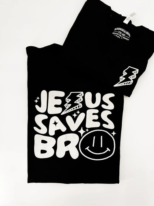 Kids - Jesus Saves Bro Tee