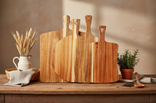 Set of 4 Acacia Cutting Boards
