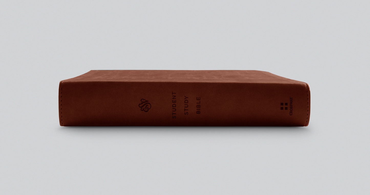 ESV Student Study Bible - Chestnut