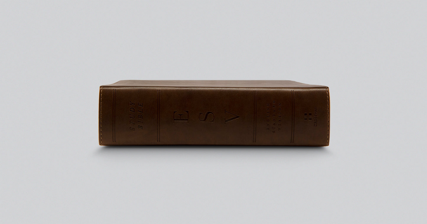 ESV Study Bible - Brown