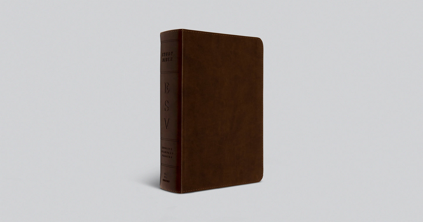 ESV Study Bible - Brown