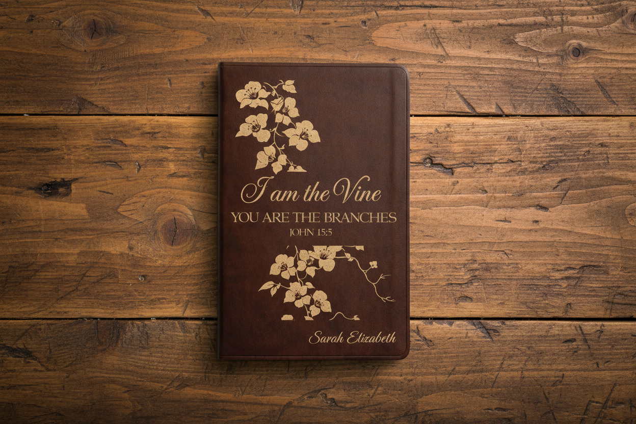 ESV Single Column Journaling Bible®, Large Print - Deep Brown