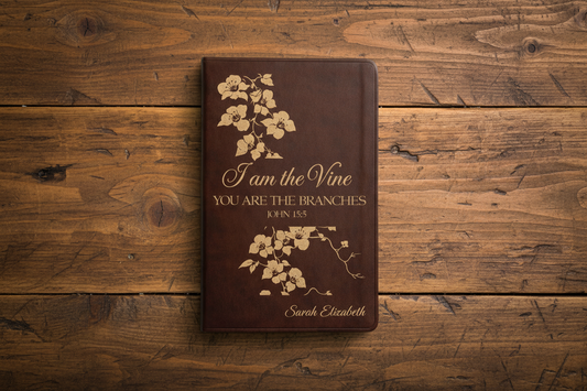 ESV Single Column Journaling Bible®, Large Print - Deep Brown