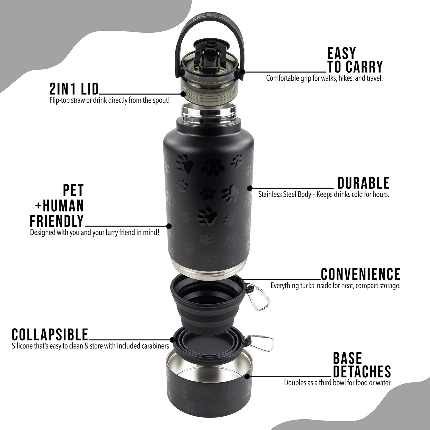 32oz POWDER COATED HYDRO HOUND TUMBLER