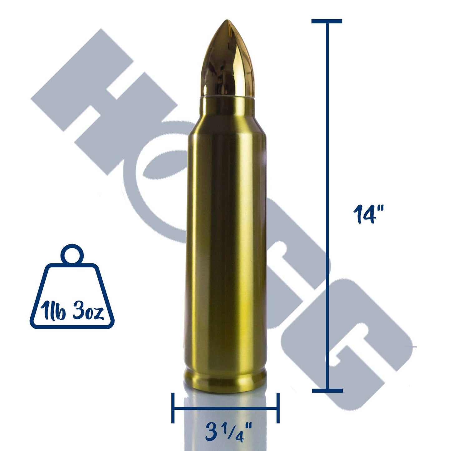 32oz BULLET TUMBLER - Gold
