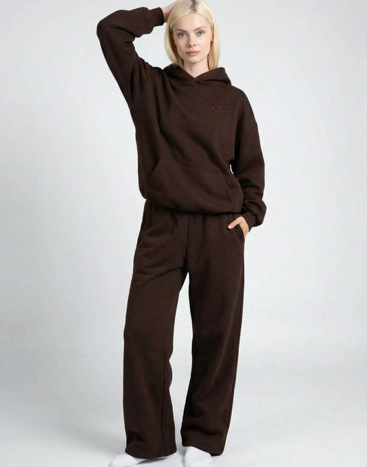 Kingdom Essential Hoodie - Jewel-Tone - Coffee Bean