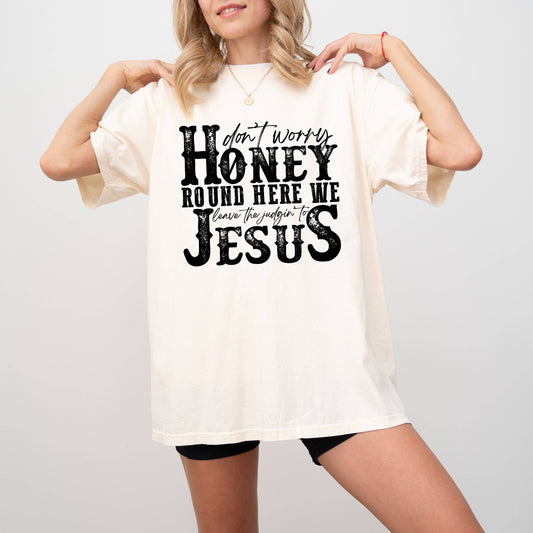 Country Western Christian Judgin' to Jesus T-Shirt