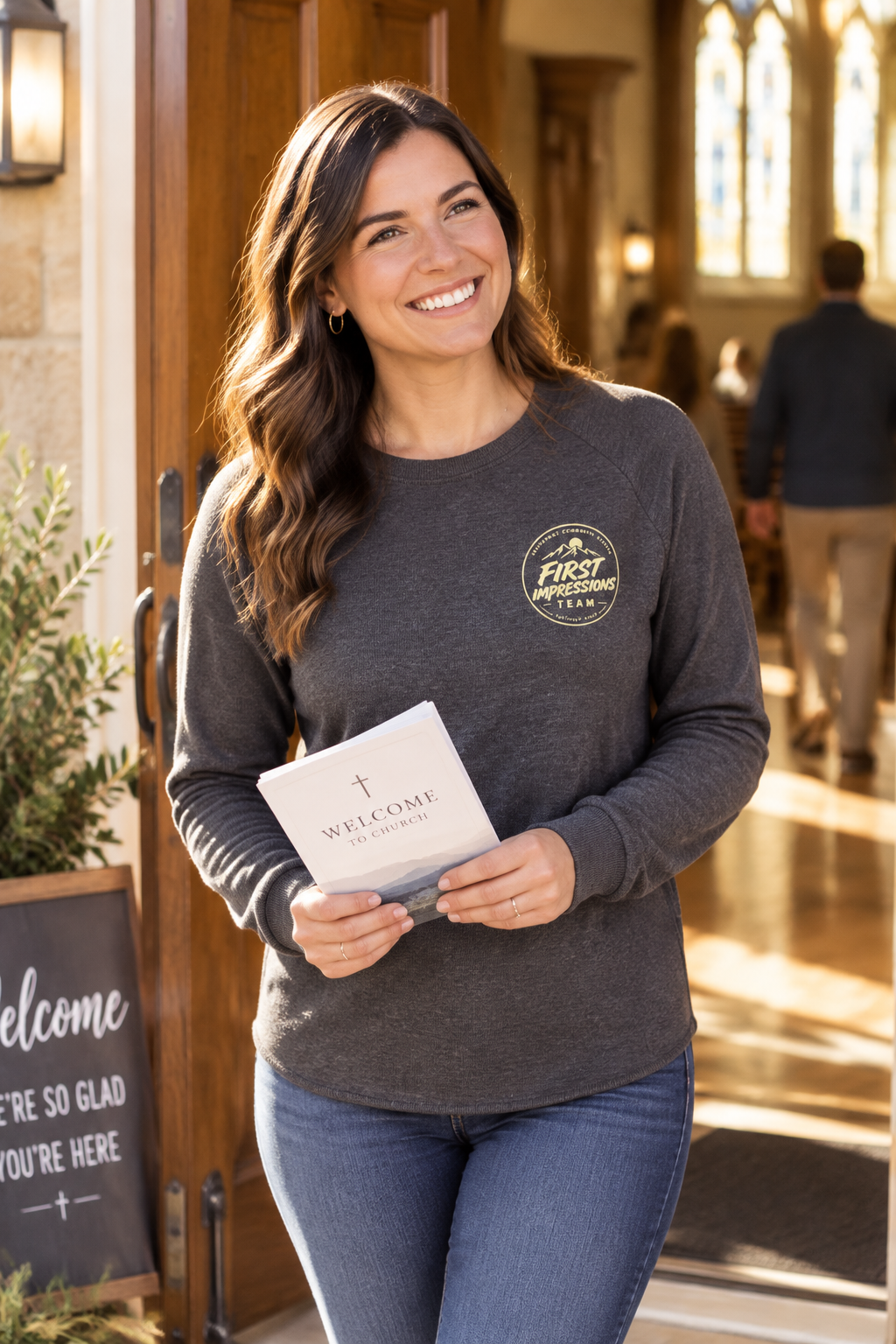 Crossroads Womens Sweater (Gray Only)